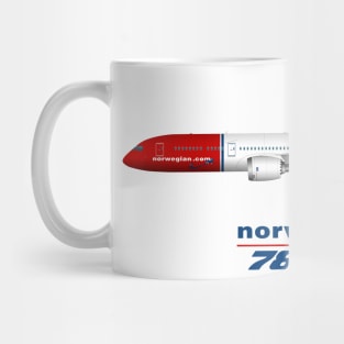 Norwegian 787-9 Mug